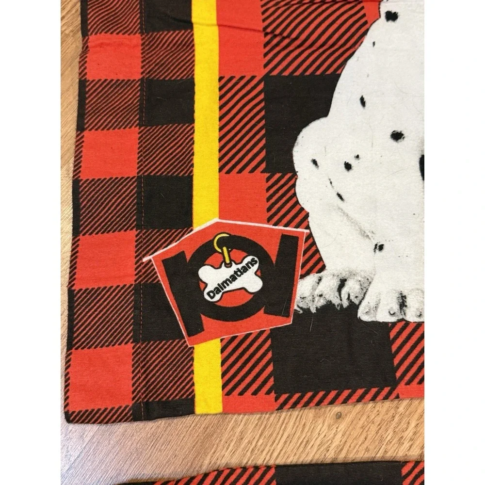 (2) Vintage 90s Disney 101 Dalmatians Queen Size Pillow Cases 31